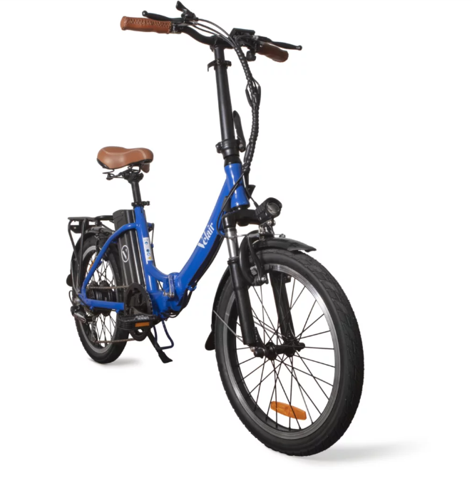 Vélo électrique Velair Urban Pliant - Bleu