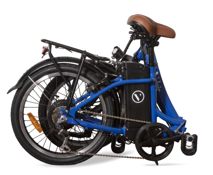 Vélo électrique Velair Urban Pliant - Bleu