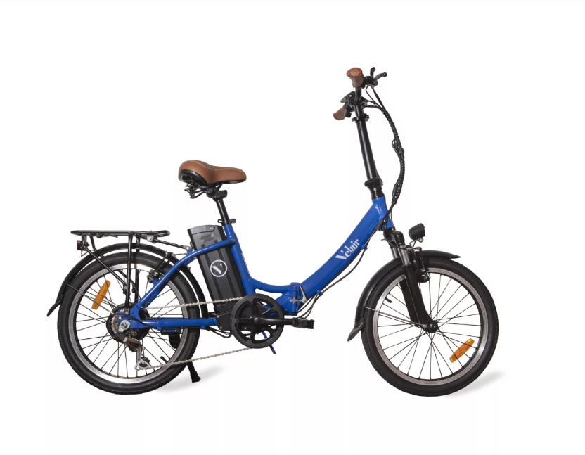 Vélo électrique Velair Urban Pliant - Bleu