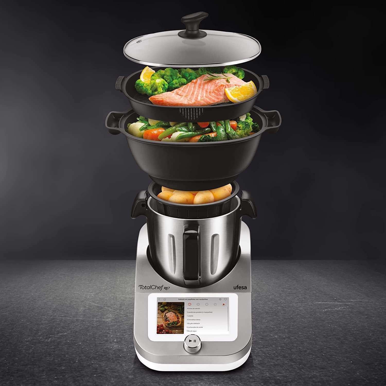 Ufesa TotalChef RK7 Robot de Cuisine Multifonctions