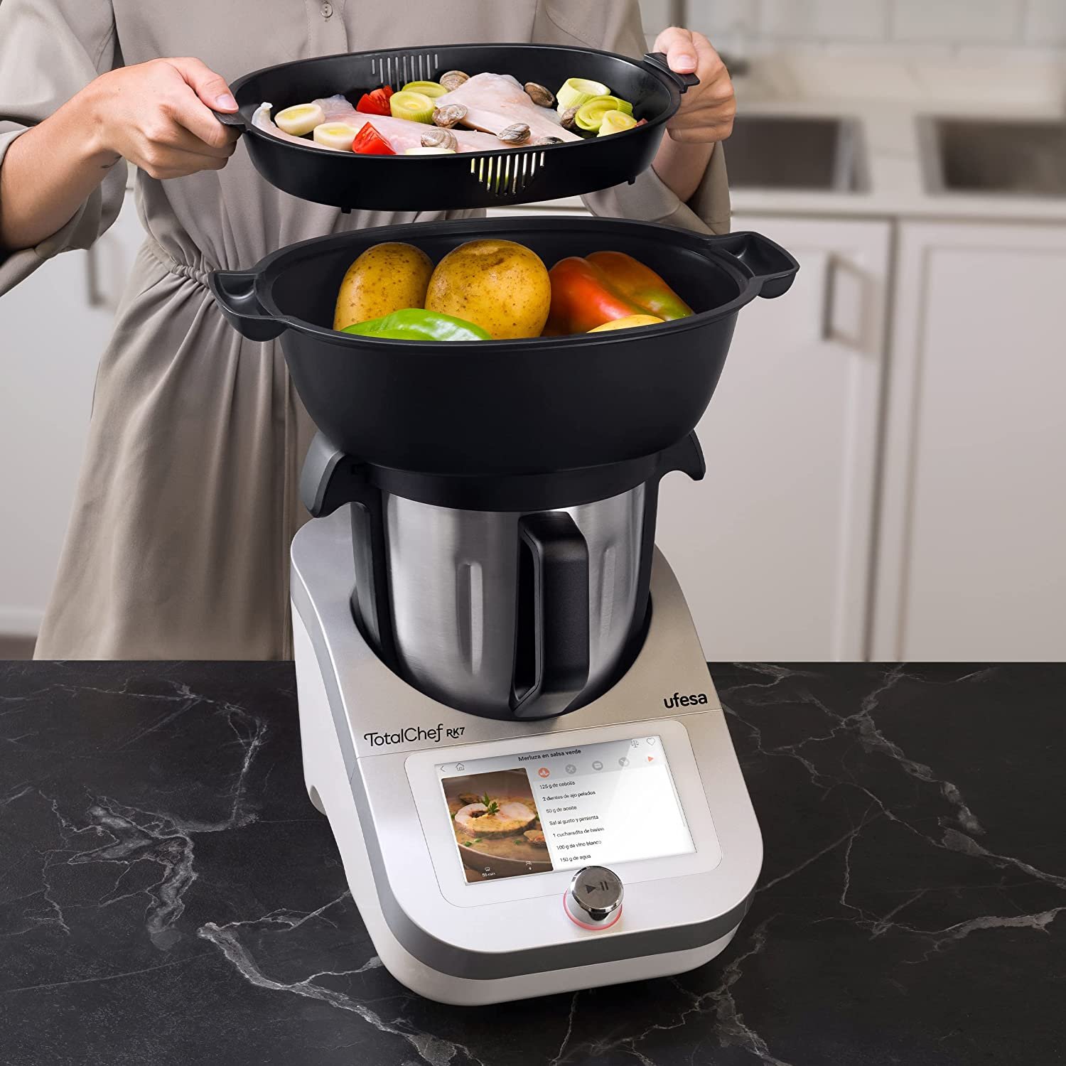 Ufesa TotalChef RK7 Robot de Cuisine Multifonctions