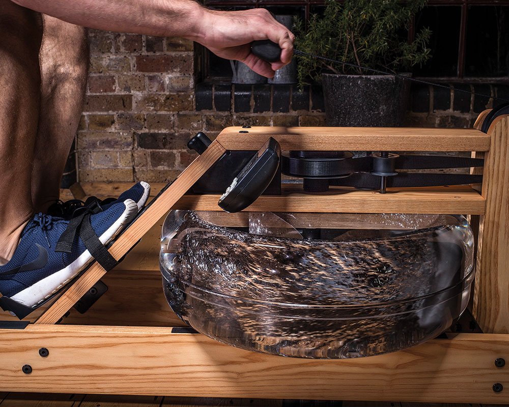 WaterRower Rameur en chêne moniteur S4
