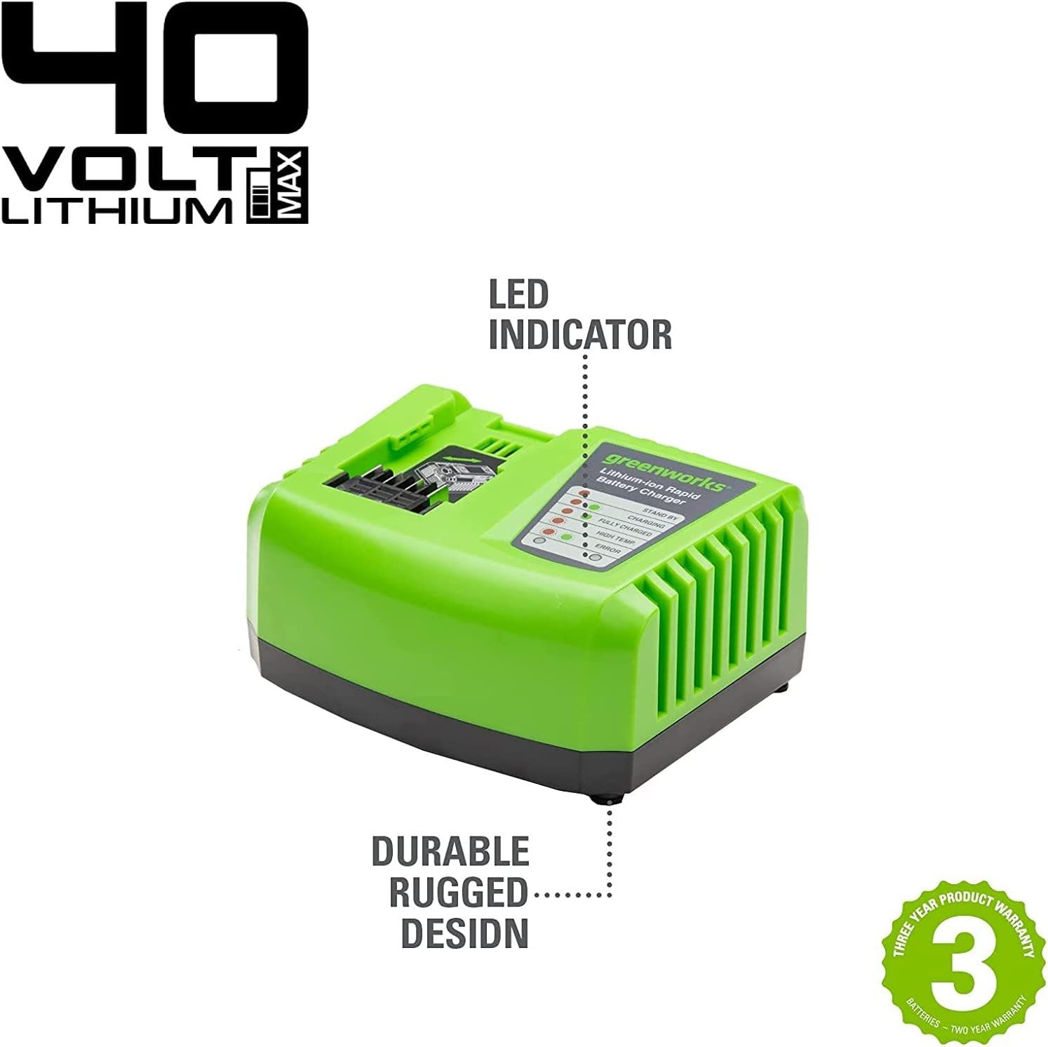 Greenworks Souffleuse à neige à batterie GD40ST