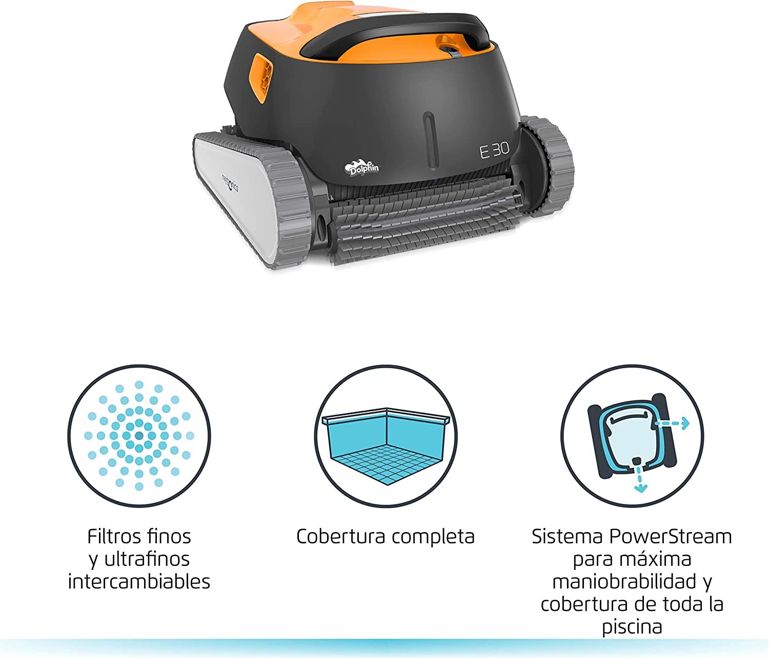 Maytronics Robot de Piscine Dolphin E30