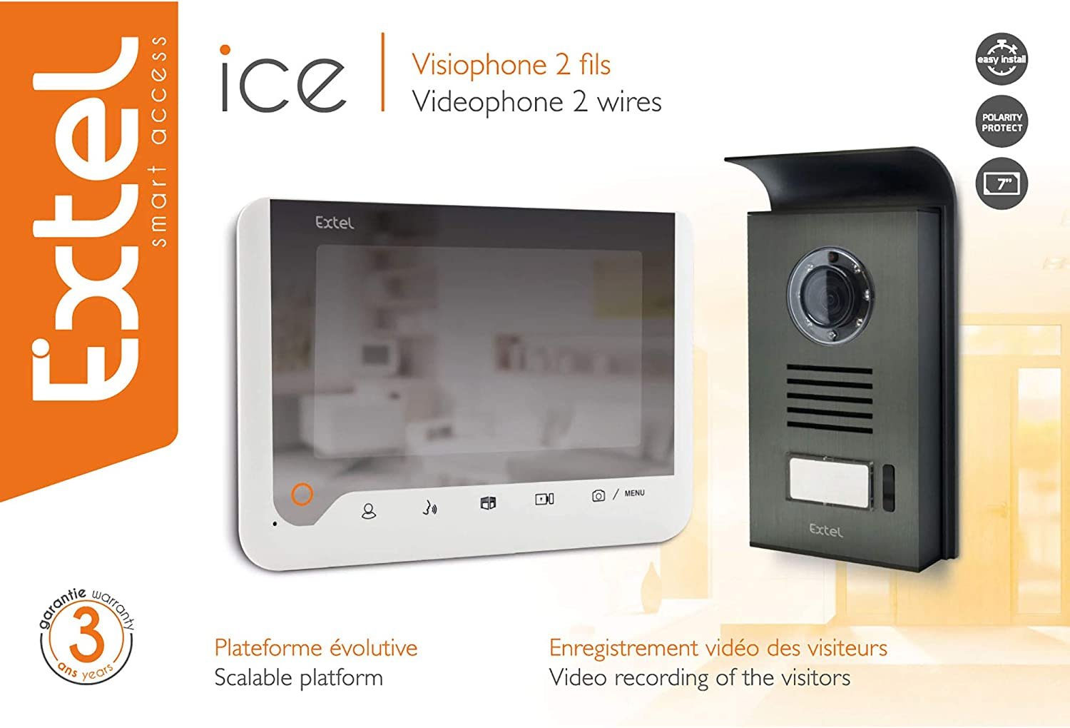 Extel visiophone ice