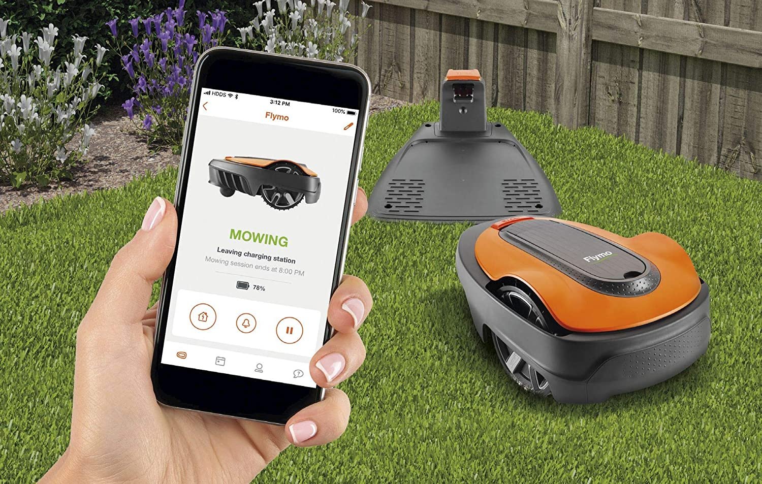 Flymo EasiLife Robot Tondeuse à gazon