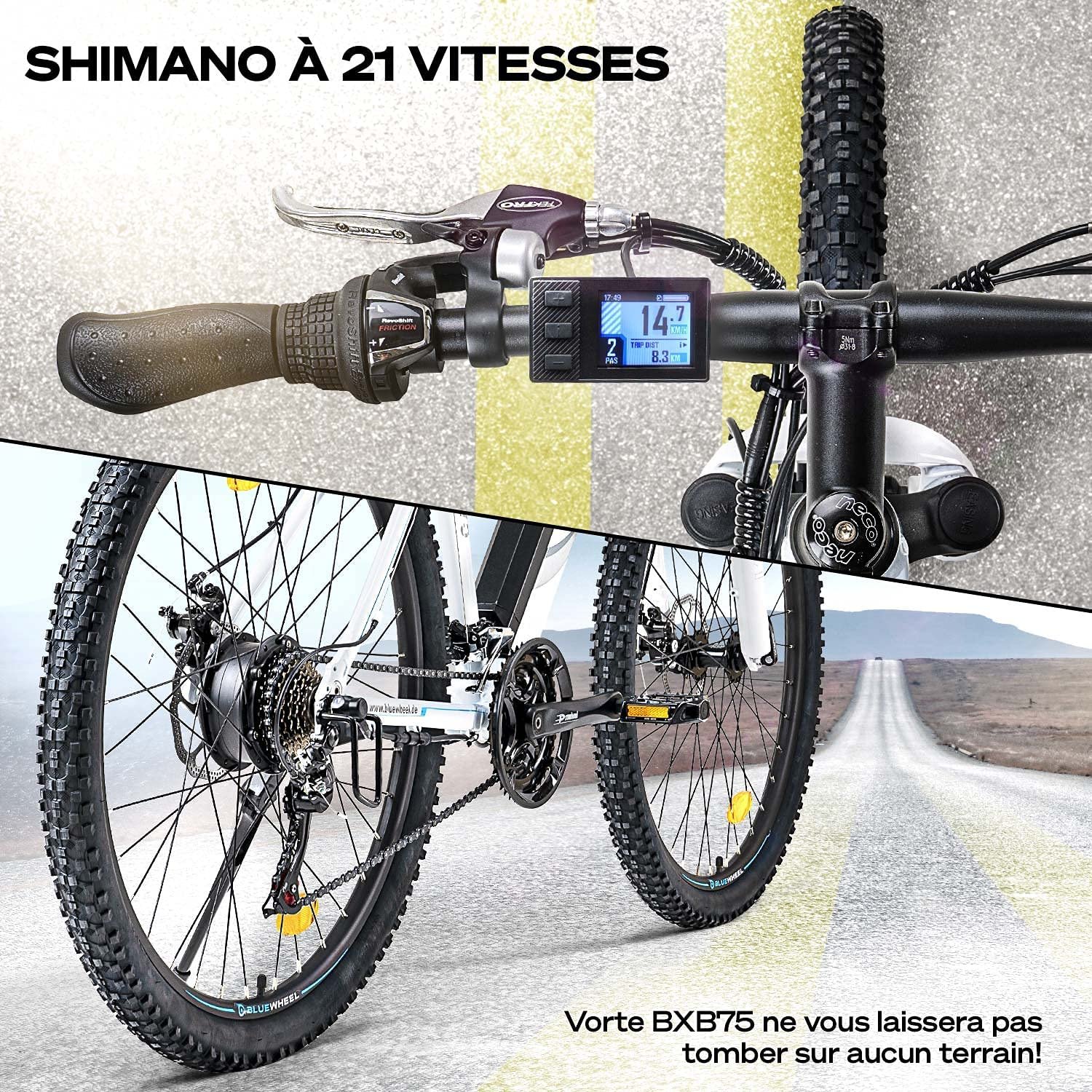 Bluewheel e-Bike 27,5 VTT électrique