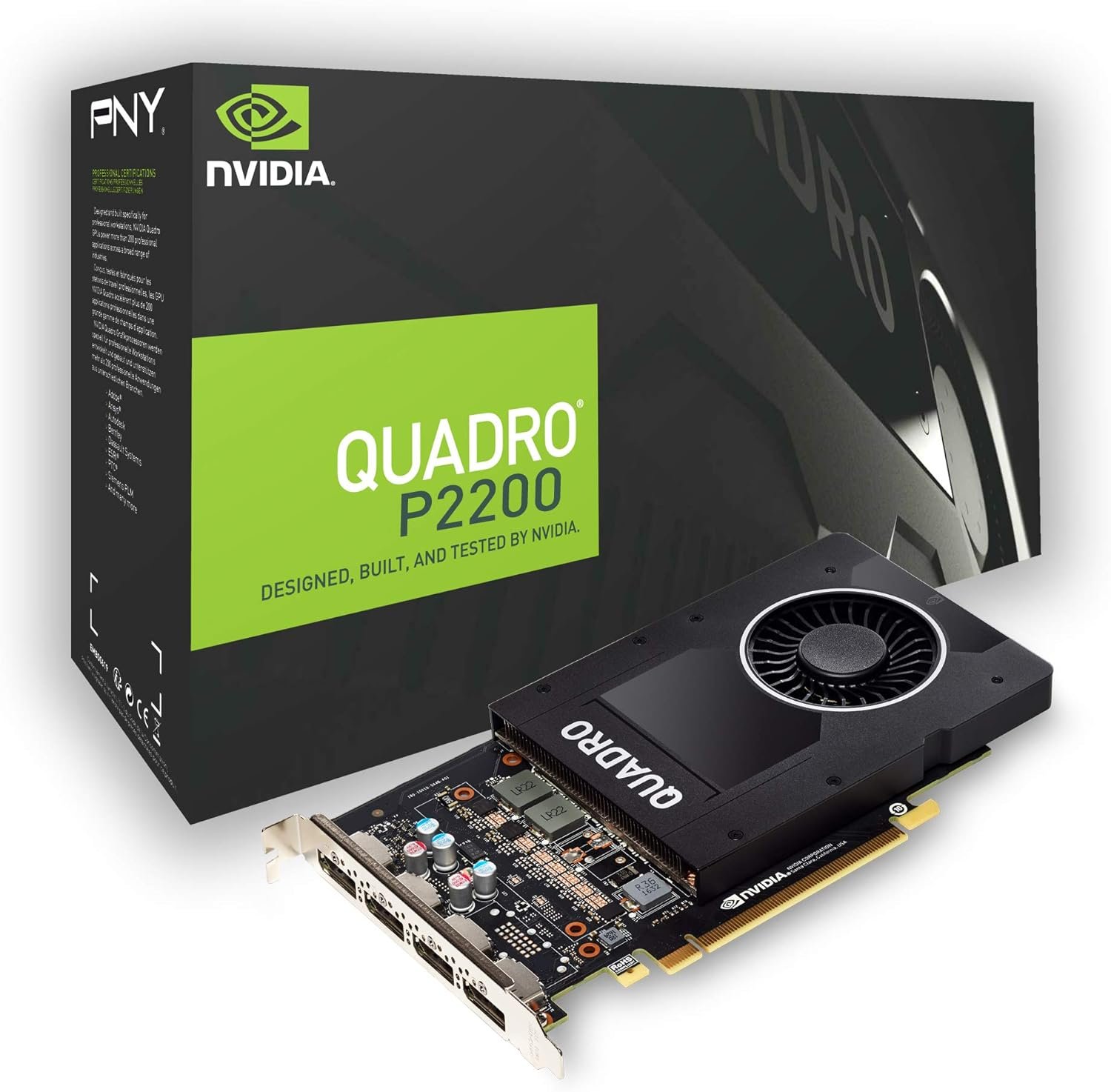 PNY Quadro P2200 Carte graphique professionnelle 5GB