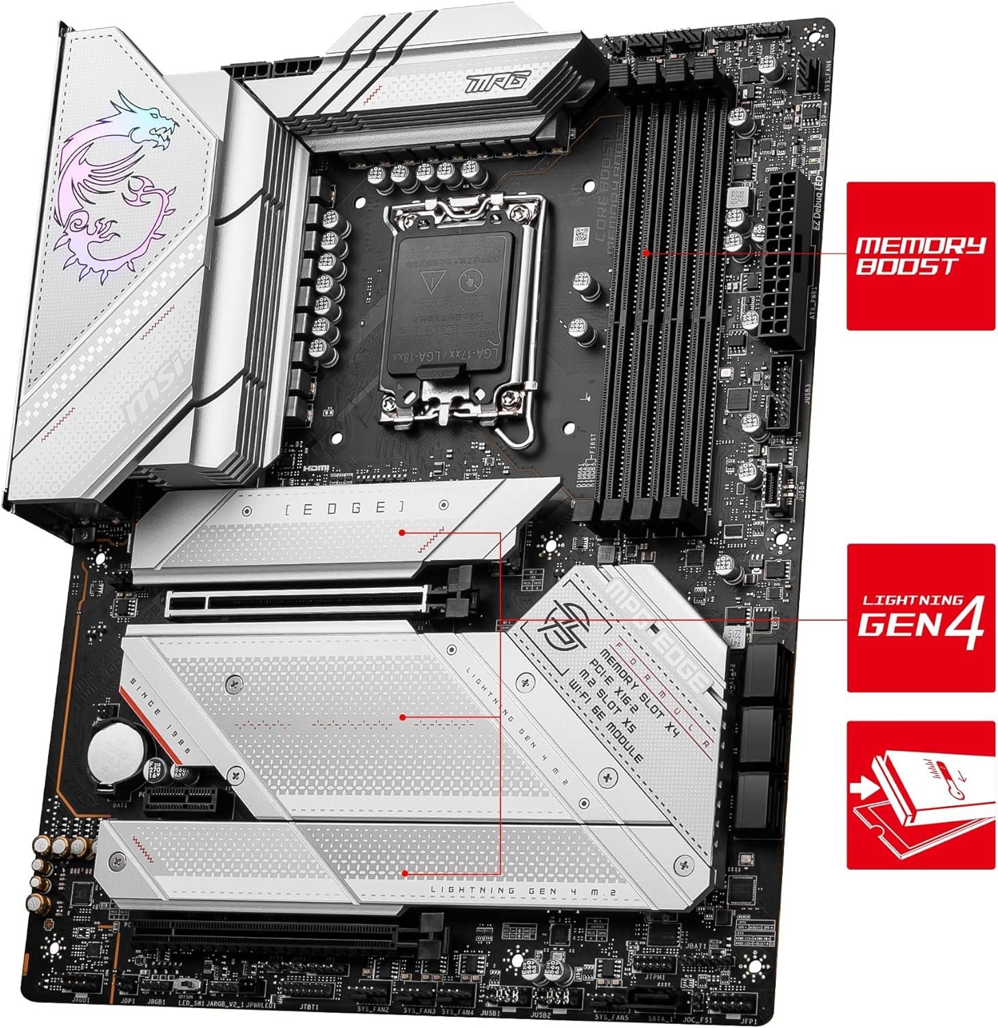 Carte Mère MSI MPG Z790 Edge WiFi DDR4