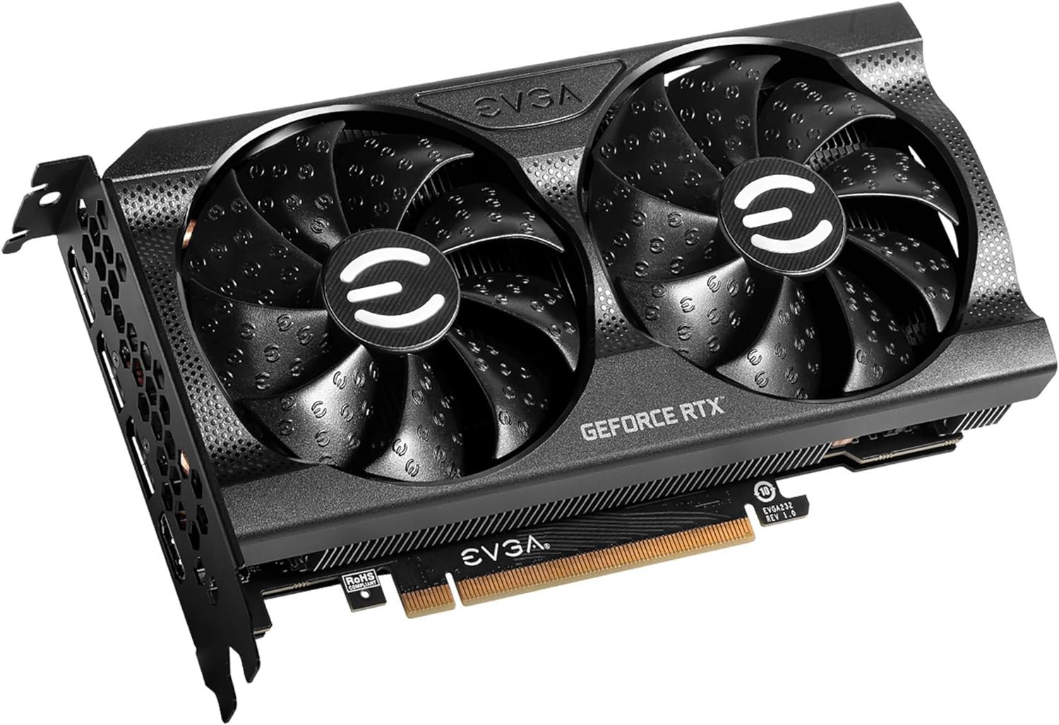 EVGA GeForce RTX 3060 Ti XC GAMING, 08G-P5-3663-KL, 8 Go GDDR6, DualFan, plaque arrière en métal, LHR