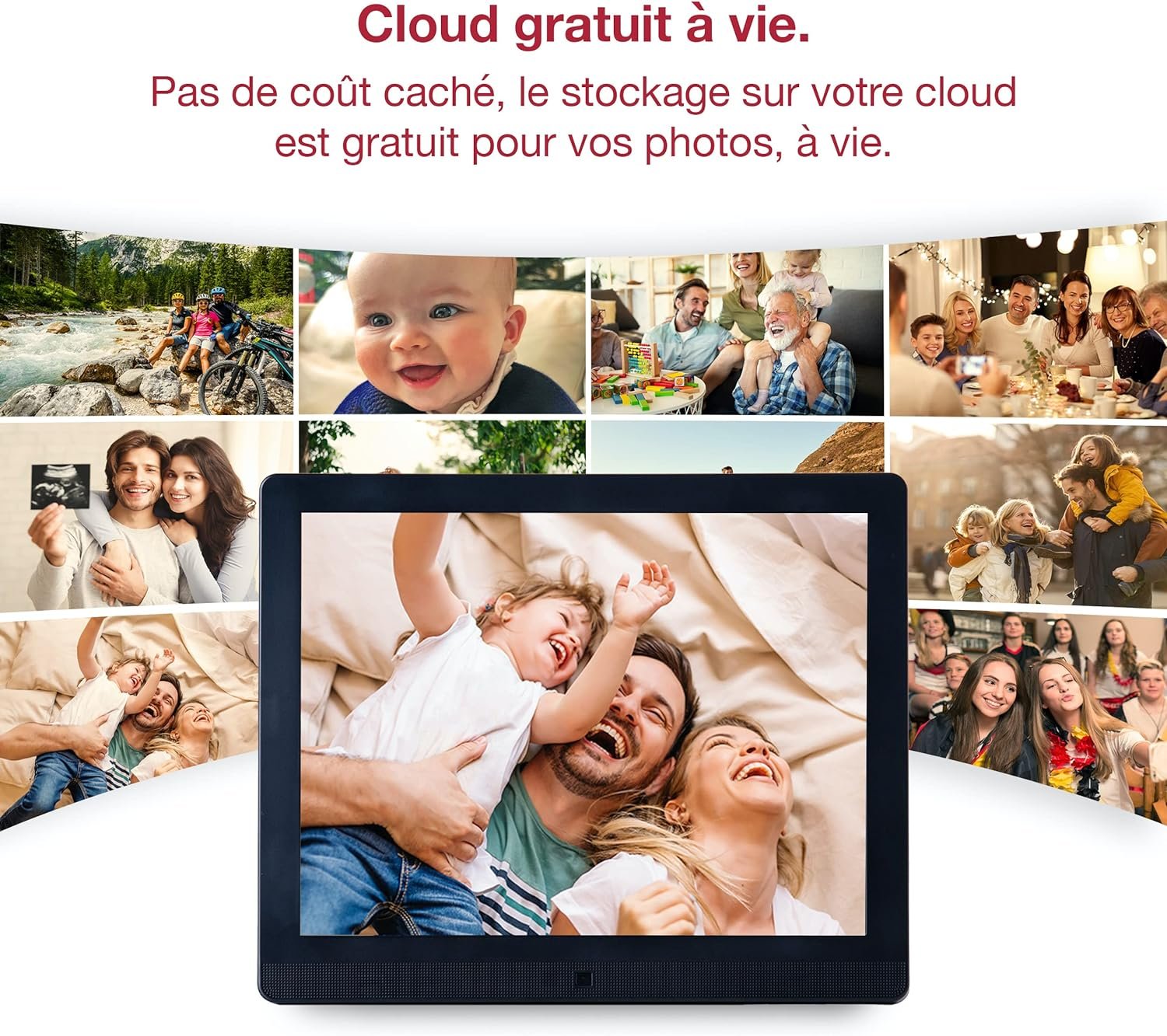 Pix Star Cadre Photo Numérique WiFi