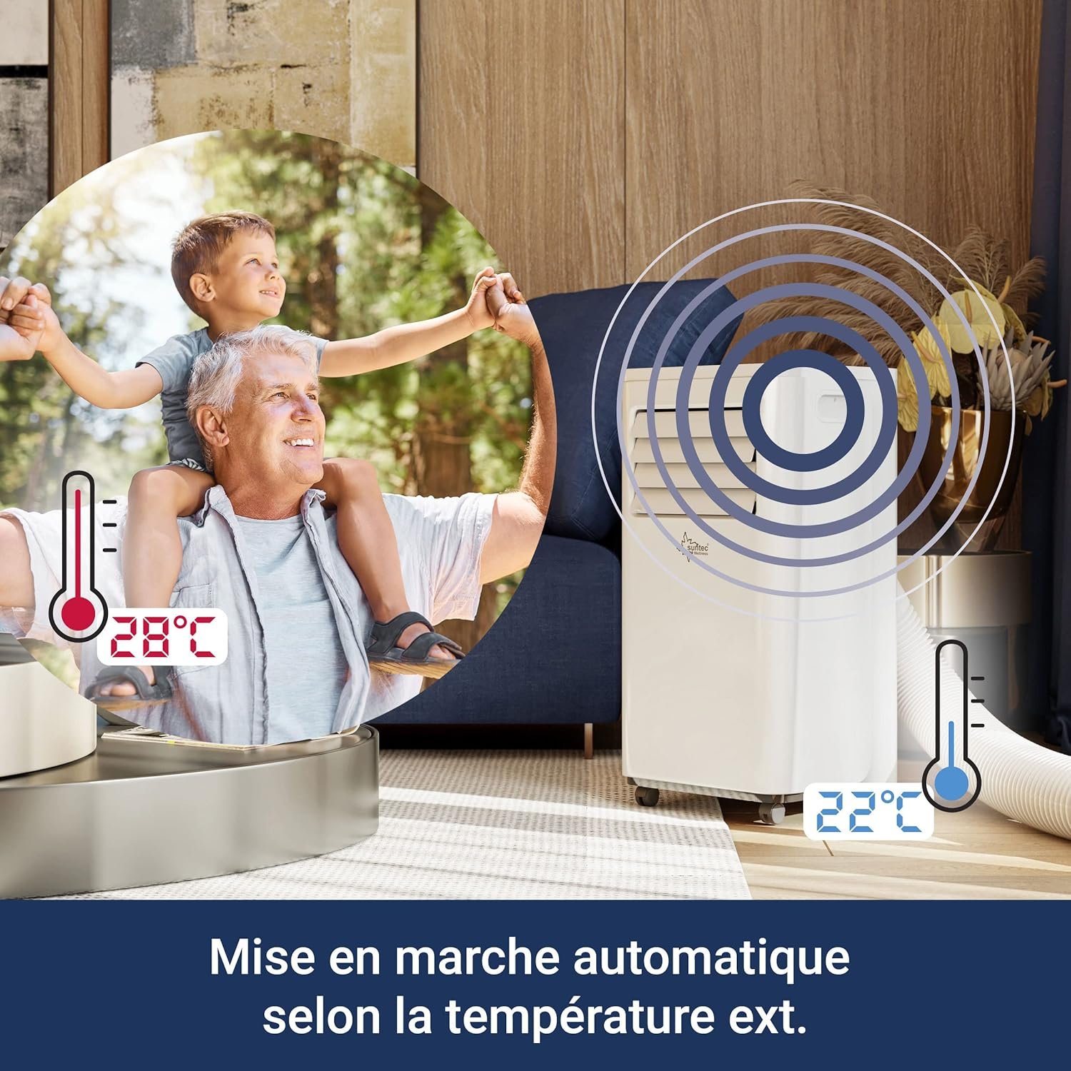 Suntec Wellness Climatiseur mobile Fresh