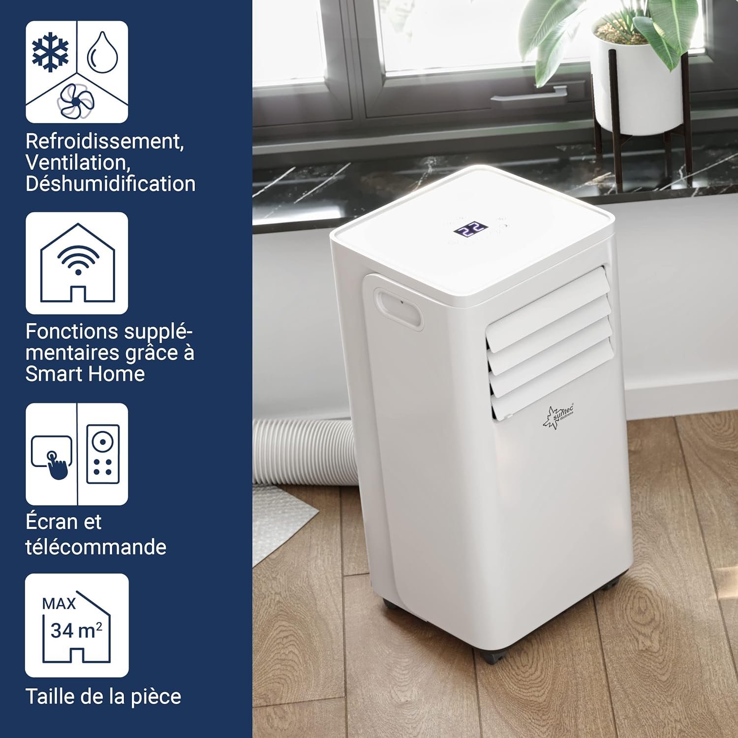 Suntec Wellness Climatiseur mobile Fresh